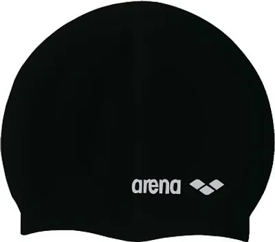 Produktbild von ARENA Classic Silicone Badekappe schwarz
