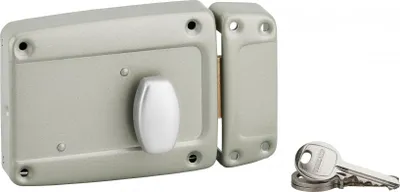 Image de Serrure garage bouton 120x90mm droite - THIRARD - 00000017