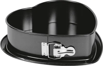 Produktbild von KAISER Herzkuchen Inspiration 7cm Ø26cm schwarz