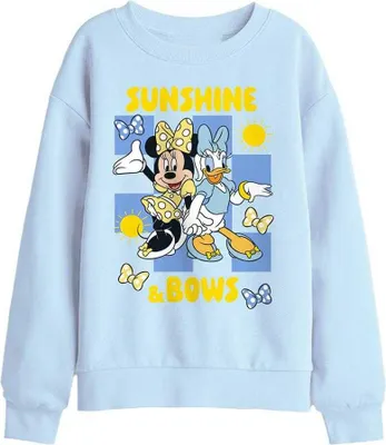 Immagine prodotto di Disney - Felpa "Sunshine & Bows" per bambini TV30571 (116) (azzurro)