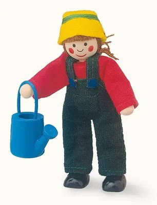 Produktbild von Puppe Mama im Gärtnerlook