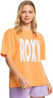 Image de Roxy Sand Under The Sky T-shirt manches courtes Orange S Femme Orange S