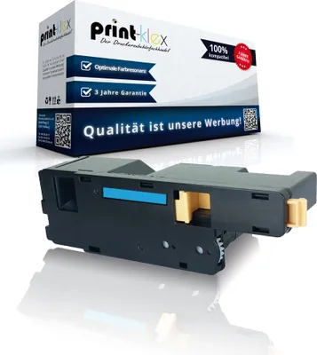Produktbild von Kompatible Tonerkartusche für Dell 1250 c 1350 cnw 1355 cn 1355 cnw C 1760 nw C 1765 nf C 1765 nfw 59311021 FYFKF Blau Cyan - Office Plus Serie