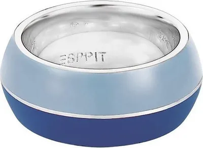 Produktbild von Esprit Damen Ring Edelstahl Marin 68 hellblau / dunkelblau ESRG11563D, Ringgröße:50 (15.9 mm Ø)