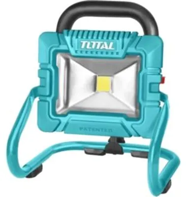 Imagen del producto de Total TWLI20258, linterna portátil, 1800 lúmenes, 20V, batería de litio, incluye 1 batería y 1 cargador