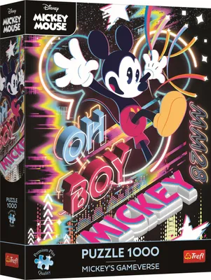 Produktbild von Trefl, Micky Maus Gameverse, 1000 Teile Premium Plus Puzzle