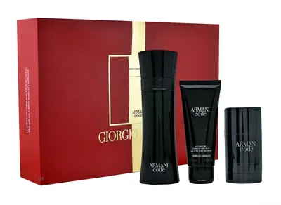 Produktbild von Armani Code Pour Homme Edt 125Ml + Deodorant Stick 75Ml + Shower Gel 75