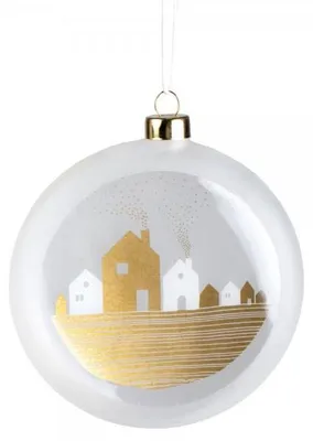 Produktbild von Räder Design Christbaumkugel Frostmedaillon Stadt