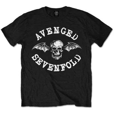 Obrázek produktu pro Avenged Sevenfold Classic Death Bat Black S Tričko