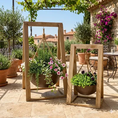 Produktbild von Blumenampel groß ca. 60 cm - Gartendekoration
