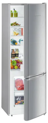 Obrázek produktu pro Liebherr CUele281-26, 265 l, Beznámrazový systém (chladnička), SN-ST, 3 kg/24h, E, Nerezová ocel