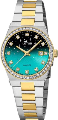 Produktbild von Lotus Damen Uhr Classic Elegant Edelstahl Armbanduhr silbergold UL18886/2