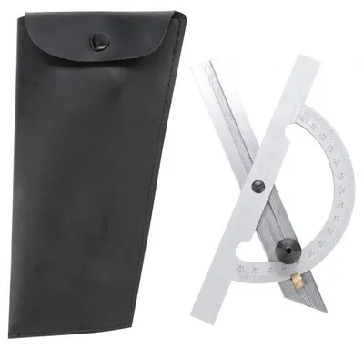 Obrázok produktu pre Oceľový uhlomer 100 x 150 mm