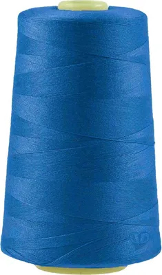 4572m  Polyester Overlock Garn mittelblau