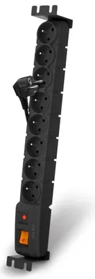 Productafbeelding van HSK DATA acar S8 FA RACK Black 8 AC outlet(s) 230 V 5 m