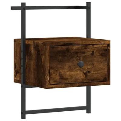 Produktbild von Wand-Nachttisch Räuchereiche 35x30x51 cm Holzwerkstoff