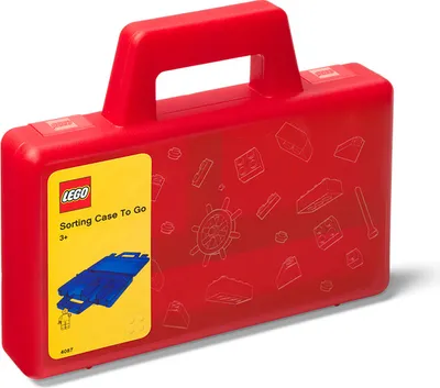 Produktbild von LEGO Sortierbox to go (rot)