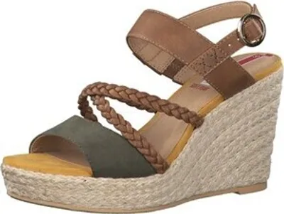 Produktbild von S.OLIVER [WOMEN] 5-5-28302-34/721 KHAKI COMB Sandaletten  FS 2020, Spocc:36