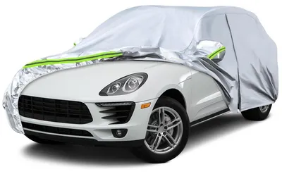 Image de Housse de protection pour voiture, imperméable, pour Porsche Macan, modèle 2014-2025, couleur argent