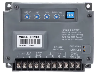 Produktbild von Motordrehzahlregler Elektronischer Regler Dieselgenerator-Steuerregler EG2000 12/24 VDC