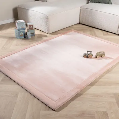 Produktbild von Volero - Waschbare Spielmatte Baby - Jip Rosa - 150x200 cm - Kinderzimmer, Babyzimmer - Klassik
