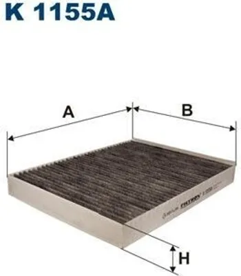 Obrázok produktu pre Kabínový filter s aktívnym uhlím