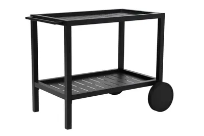 Produktbild von Brafab Belfort Servierwagen mit Rollen Aluminium
