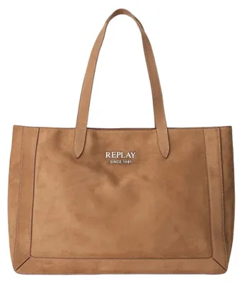 Produktbild von REPLAY Schultertasche Shoulder Bag Dark Beige braun