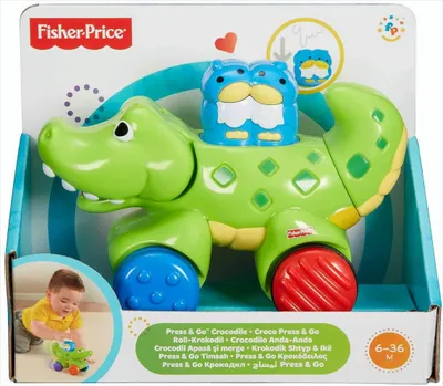Produktbild von Mattel N8161 Roll-Krokodil