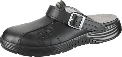 Produktbild von Abeba Sicherheitsschuhe x-light SB Clog schwarz CE SRC