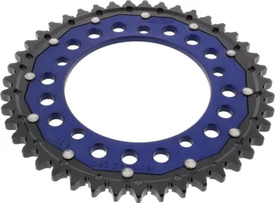 Obrázok produktu pre Korunka ZF 43 rozstup zubov 530 modrá dvojitá ZFD-1800-43-BLU