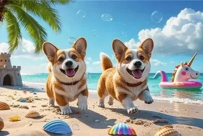 Immagine prodotto di Puzzle "30 giorni con il Corgi" TREFL