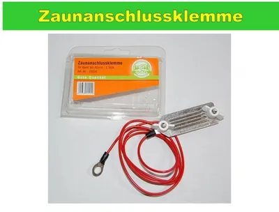 Produktbild von Zaunanschlussklemme aus Edelstahl Breitband bis 40 mm
