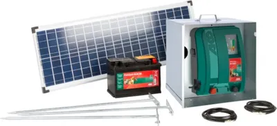 Produktbild von Kerbl Starterset Weidezaungerät AN6000 mit Solar 441137
