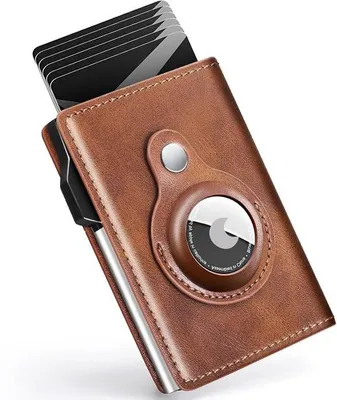 Immagine prodotto di Portafoglio RFID intelligente da uomo - Marrone