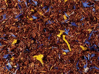 Produktbild von 1 kg  Rotbuschteemischung Paradiso Maracuja-Note aromatisiert