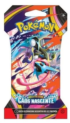 Immagine prodotto di Pokémon Megaevoluzioni Caos Nascente Busta Blister – Carte collezionabili – the-pokemon-company