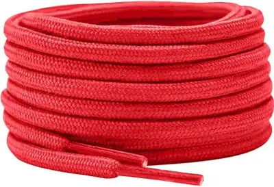 Runde Schnürsenkel in Rot - 120cm