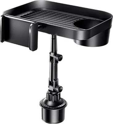 Zdjęcie produktu dla Uchwyt Samochodowy Remax Rm-C48 Z Uchwytem Na Kubek Cup Holder Black