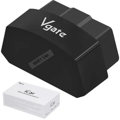 Immagine prodotto di Tester Interfaccia Diagnosi Auto Vgate iCar 3 WiFi OBD2 ELM327 v2.1, 16 Pin, iOS Android Windows, compatibile con BMW