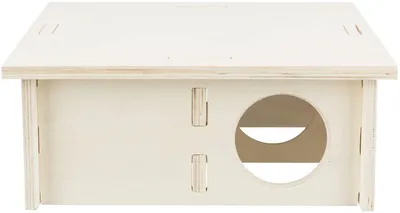 Image de TRIXIE Maison pour rongeurs avec 4 compartiments 30x12x30 cm Bois