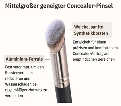 Produktbild von ENERGY 270s Abgeschrägter Concealer-Pinsel für Augenringe & präzise Abdeckung –