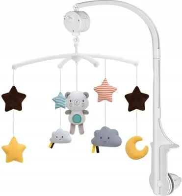 Zdjęcie produktu dla Karuzela Z Pluszakami Biała Toy-10