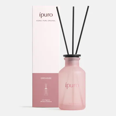 Productafbeelding van ipuro Classic Ruimtedouche met stokjes, ORCHIDÉE, 240ml - Ruimtedouche met een fruitige geur
