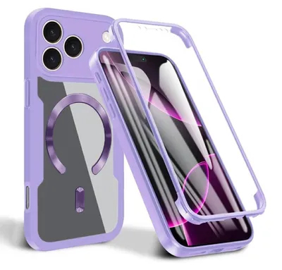 Zdjęcie produktu dla Techsuit ColorVerse 360 MagSafe Etui na iPhone 17 Pro - fioletowe