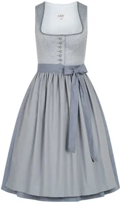 Produktbild von Midi Dirndl Susi in Rauchblau von Nübler, Größe:40