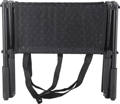 Image de Échelle pliable pour animaux domestiques, antidérapante, cadre métallique portable, marchepied en forme de patte de chien/chat pour lit de camion