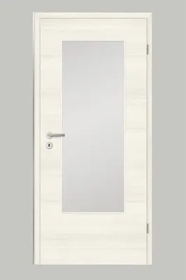 Produktbild von Pertura Zimmertür Yori CPL Berglärche quer 86,0x198,5 cm Rechts mit Lichtausschnitt G3 (ohne Glas)