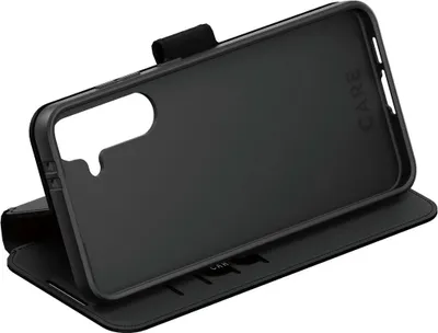 Obrázok produktu pre PanzerGlass CARE™ by ® Wallet Case w. Kickstand Samsung Galaxy S24 FE 5G, Ochranný obal, Samsung, Samsung - Galaxy S24 FE 5G, Čierna