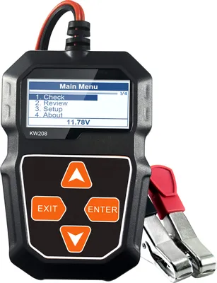 Obrázok produktu pre 12 V záťažový tester autobatérie, profesionálny analyzátor automobilového alternátora, test napätia pre auto, loď, motorku